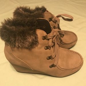 Booties with the FUR!